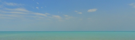 Swimming at Town Beach, Broome.
